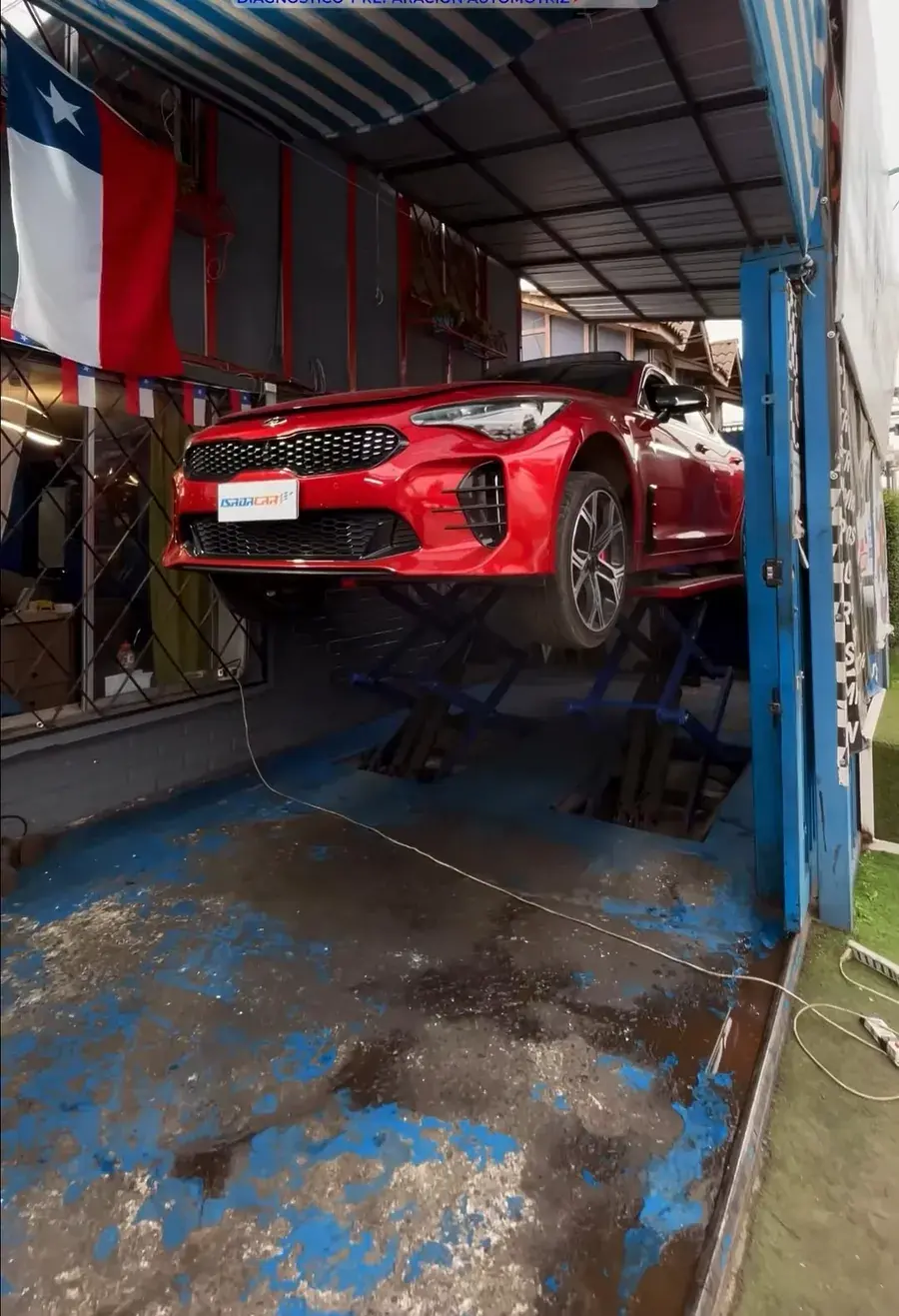 En el elevador · Kia Stinger